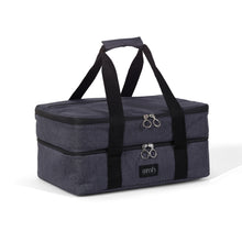 Load image into Gallery viewer, Indigo Double Decker Casserole Carrying Case
