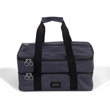 Load image into Gallery viewer, Indigo Double Decker Casserole Carrying Case
