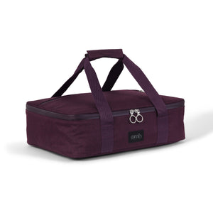 Burgundy Insulated Casserole Carrying Case