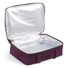 Load image into Gallery viewer, Burgundy Insulated Casserole Carrying Case
