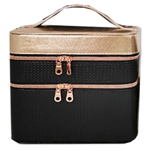 Double Zip Beauty Case